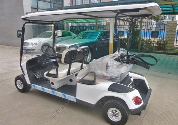 Buy cheap Square Amusement Park Electric Tractor , Electric Sightseeing Vehicles from wholesalers