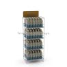 Buy cheap Flooring Metal Beer Bottle Display Rack 4 Shelves For Drinks Products from wholesalers