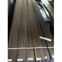 Buy cheap Dark Smoked Oak Wood Veneer Straight Grain Thick 0.42MM Panel AB product