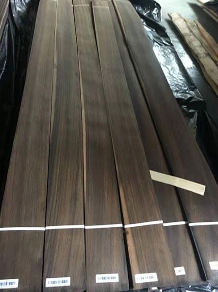 Buy cheap Dark Smoked Oak Wood Veneer Straight Grain Thick 0.42MM Panel AB from wholesalers
