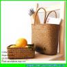 Buy cheap LUDA handmade seagrass straw bag and storage bin sets from wholesalers