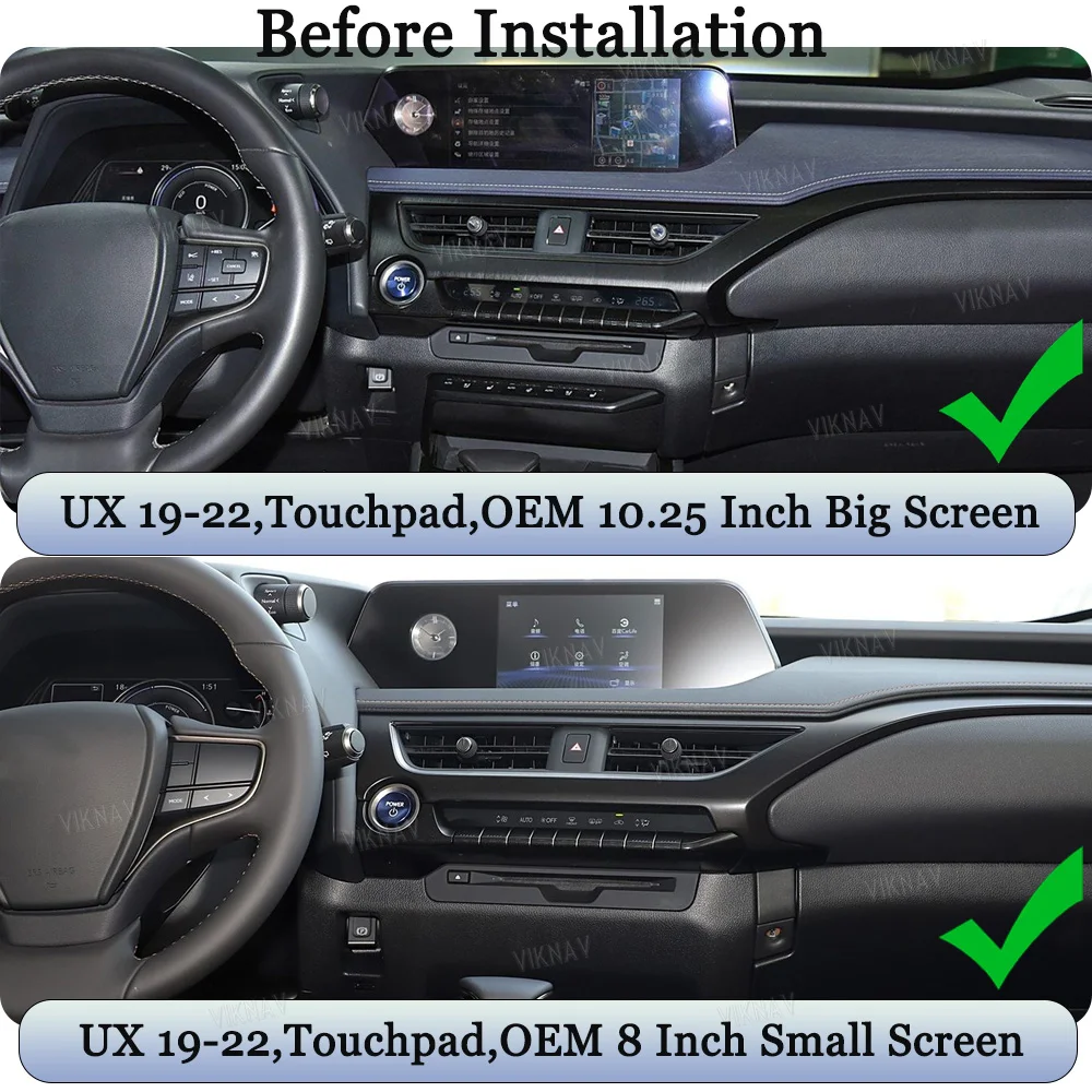 Linux Car Interface Box For Lexus UX 2019-2022 Wireless Apple CarPlay Android Auto
