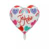 Buy cheap Wholesal New Type 18 inch heart-shaped Spanish Foil Balloons Party Decoration Festival Mothers'Day Ballo from wholesalers