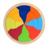 Buy cheap Early Childhood Development Wooden Rainbow Puzzle Blocks from wholesalers