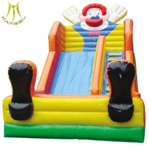 Buy cheap Hansel low price amusement theme park equipment inflatable water slides from wholesalers