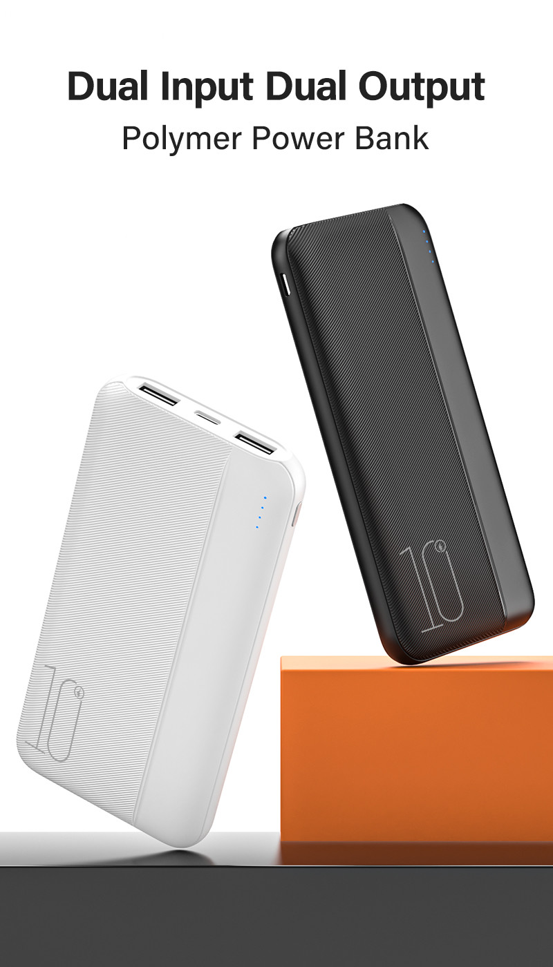 Universal Portable Mobile Power Bank 20000mah 10000mah Li Polymer Battery