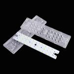 SMD 5050 Led High Bay Light Lens , 28 In 1 30 degree Led Lens 236x70mm