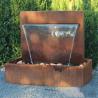 Buy cheap Landscape Corten Steel Water Feature Customizable Unique Design Outdoor from wholesalers