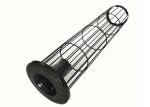 Round Oval Filter Cages Dust Collector Accessories Silicon Coating 4 Inch
