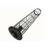 Buy cheap Round Oval Filter Cages Dust Collector Accessories Silicon Coating 4 Inch Diameter from wholesalers