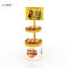 Buy cheap Yellow Metal Potato Chips Display Cases for Food Service Wholesale from wholesalers