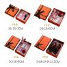 Buy cheap Luxury Gift Box Orange Cosmetic Cardboard Paper Gift Box Perfume Packaging from wholesalers
