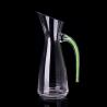 Buy cheap White Personalized Whiskey Decanter , Vintage Look Glass Liquor Decanter from wholesalers