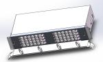 48 Cores Ftth Fiber Optic Terminal Box With SC Adapters , Fiber Optic Junction