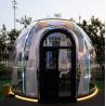 Buy cheap 18.2m2 Gazebo Luxurious Steel Dining Bubble Tent Portable Prefabricated Sunroom from wholesalers