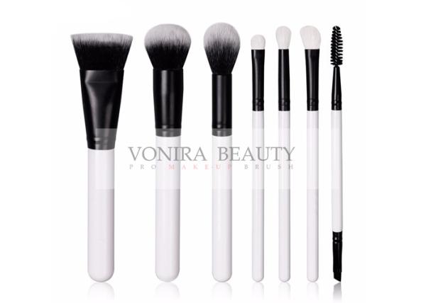Buy cheap Professional Taklon Hair Face Makeup Brushes With White Goat Hair Eye Brushes Kit from wholesalers
