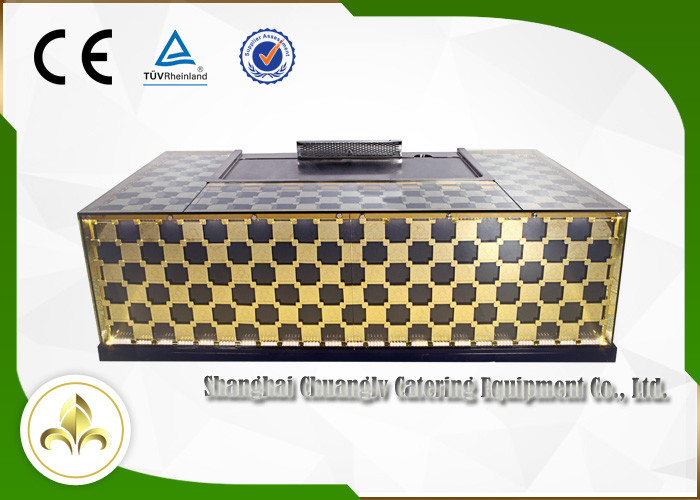 Golden Times Table Top Griddle Teppan Yaki Grill Stainless Steel 304 / Alloy Steel Material