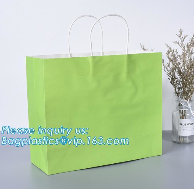 Elegant Embossed For Presents Clothing Wedding Birthday Bridal Baby Shower Paper Gift Bags Modern Fancy Cute Paper Premi