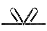 4 Point Static Racing Safety Belts In Black , Red , Blue , Yellow , Gray