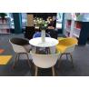 Buy cheap Solid Wood Modern Fabric Dining Chairs Scratch Resistant Furniture Living Room Chair from wholesalers