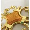 Buy cheap Golden round aluminum profile accessories for french doors and windows from wholesalers