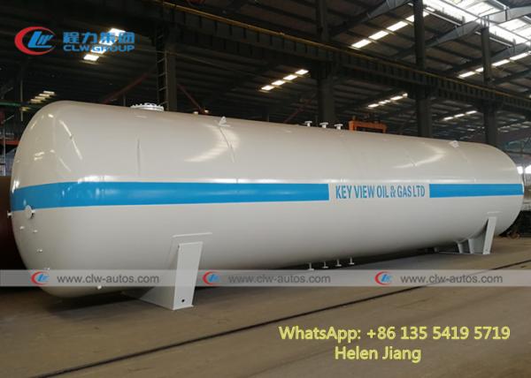 Buy cheap 40MT 80M3 LPG Gas Storage Tank With Rochester Level Gauge from wholesalers