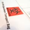 Buy cheap Virgin LDPE Slider Seal 95kpa Biohazard Bag Flexo Printing from wholesalers