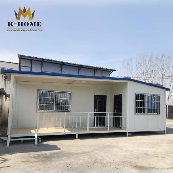 Buy cheap Fast Installation Sandwich Panel Prefab House 2 Bedroom And 1 Living Room With Toilet from wholesalers