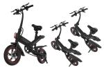 Multi Functional Aluminum Folding Electric Bike City E Cycle 100 * 45 * 73CM