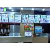 Buy cheap LED Lightbox Sign Restaurant Digital Menu Boards Standard Size Aluminum Frame from wholesalers