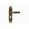 Buy cheap Classic Brass Door Lever Mute Black Gold Door Handles for Bedroom / Bathroom from wholesalers
