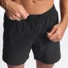 Buy cheap Colorful Drawstring Shorts Men Quick Dry Gym Sport Fitness Jogging Polyester Shorts from wholesalers