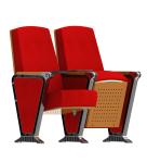 Plywood Surface Conference Theater Cinema Seats With Premium Fabric