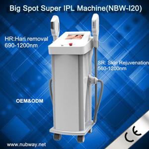Buy cheap Top newest big spot 1800w shr+ipl beauty machine from wholesalers