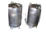 Steam Heating Small Stainless Steel Tanks 3000L Capacity With 100% TIG Welding