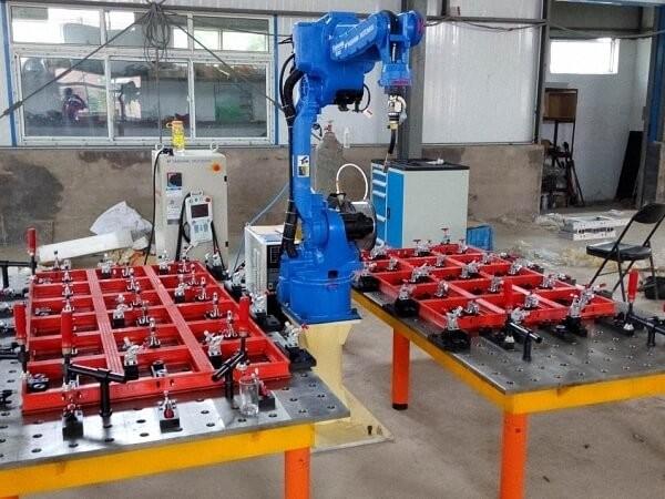 Buy cheap Intelligent Warehouse System Robot Production Line Welding speed Normal 5~50mm/s from wholesalers