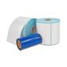 Buy cheap Adhesive Barcode Sticker Direct Thermal Paper with blue glassine liner from wholesalers