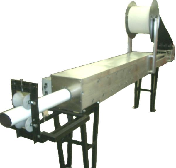 Quality Portable Round Pipe Roll Forming Machine Downspout With 2"X3", 3"X3", 3"X4" for sale