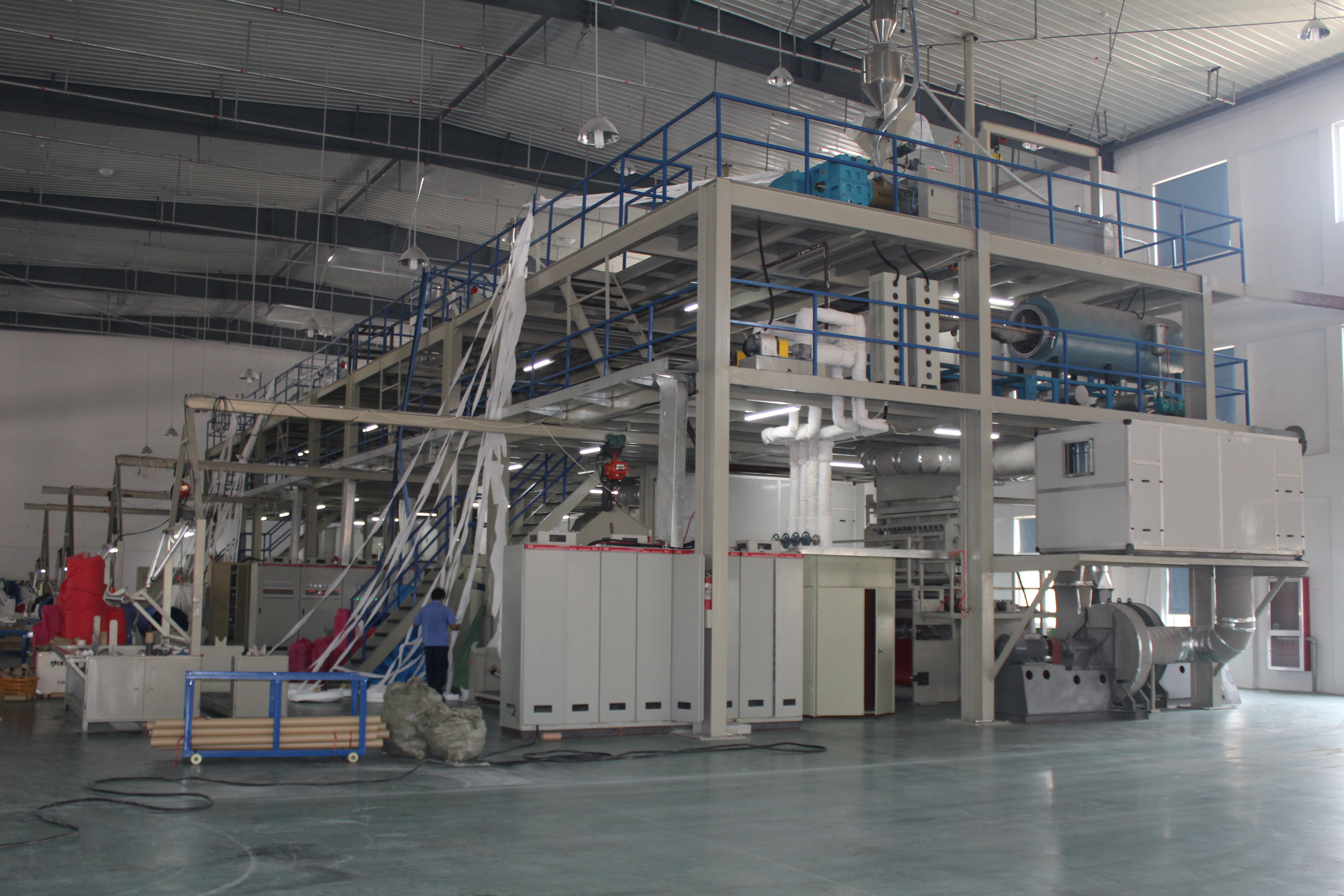 OEM Srevice PP Spunbond Nonwoven Fabric Machine For Face Mask