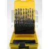 Buy cheap Bright Finishing Drill Bit Set Hss Jobber Drill Set Cobalt Amber Color from wholesalers