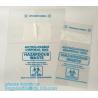 Buy cheap BioHazard Zip Lock Medical Specimen Bags, LDPE Biohazard Specimen Zip lockkk Bag For Laboratory, Lab Bags /Specimen Bags/zi from wholesalers