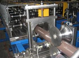 Buy cheap Galvanized Cold Steel Sheet Rain Downspout Pipe Roll Forming Machine High Speed from wholesalers
