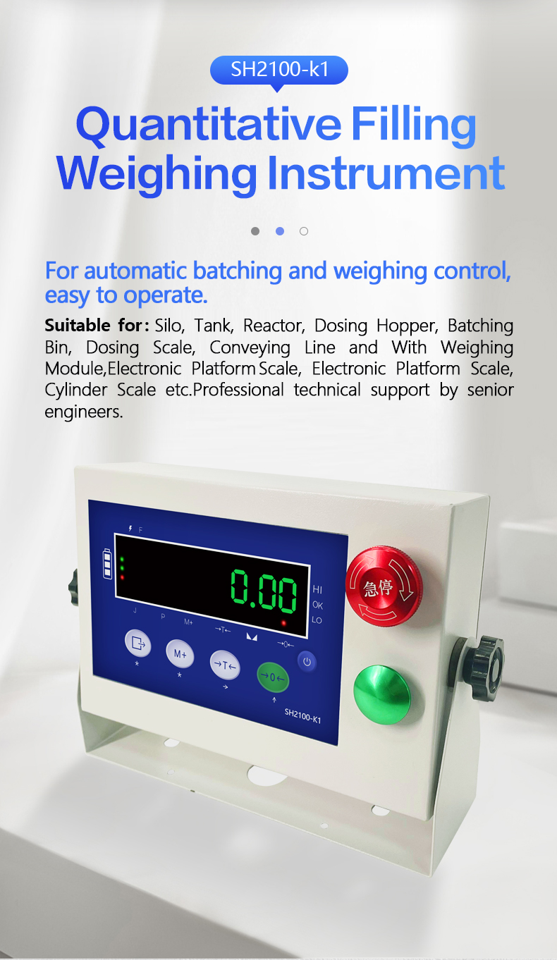OEM Support LED Display SOHE K1 Meter Control Instrument for Weighing Indicator Sensor