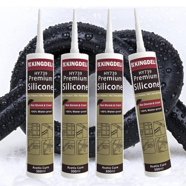 Buy cheap 300ml 320ml RTV GP Acetic Silicone Sealant Weather Resistance For Glass from wholesalers
