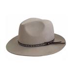 OEM cowboy fedora hats Custom mens 100% wool fedora oversized soft hats