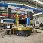 Heavy Load Capacity CNC Vertical Lathe Machine Heavy Duty Metal Cutting For