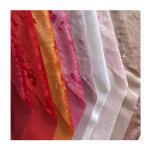 KS Shiny Crushed Spun Polyester Velvet Fabric Warp Knitted