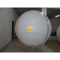 Buy cheap Customized Fireproof Inflatable Ground Advertising Helium Baseball, Sport product