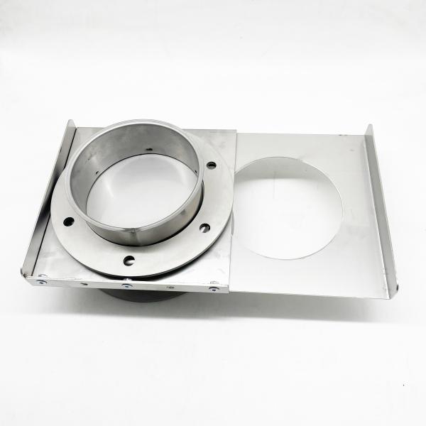 Buy cheap 6 Inch Manual Blast Gate Heavy Duty Metal Sliding Damper Hvac Stamped Parts from wholesalers