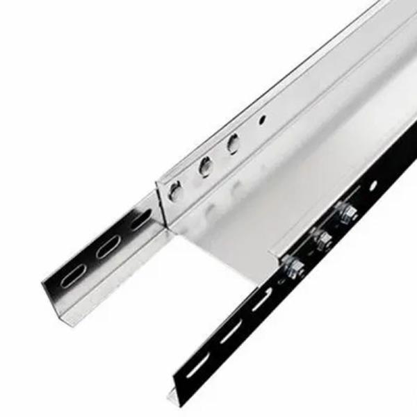 Buy cheap Wall Mount Galvanized Steel Rail Cable Tray With Perforated Ventilation from wholesalers